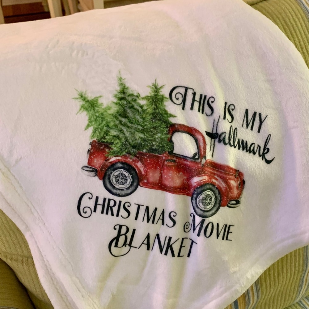 Hallmark Christmas blanket